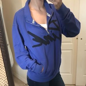 VS PINK Half-Zip Pullover Sweater